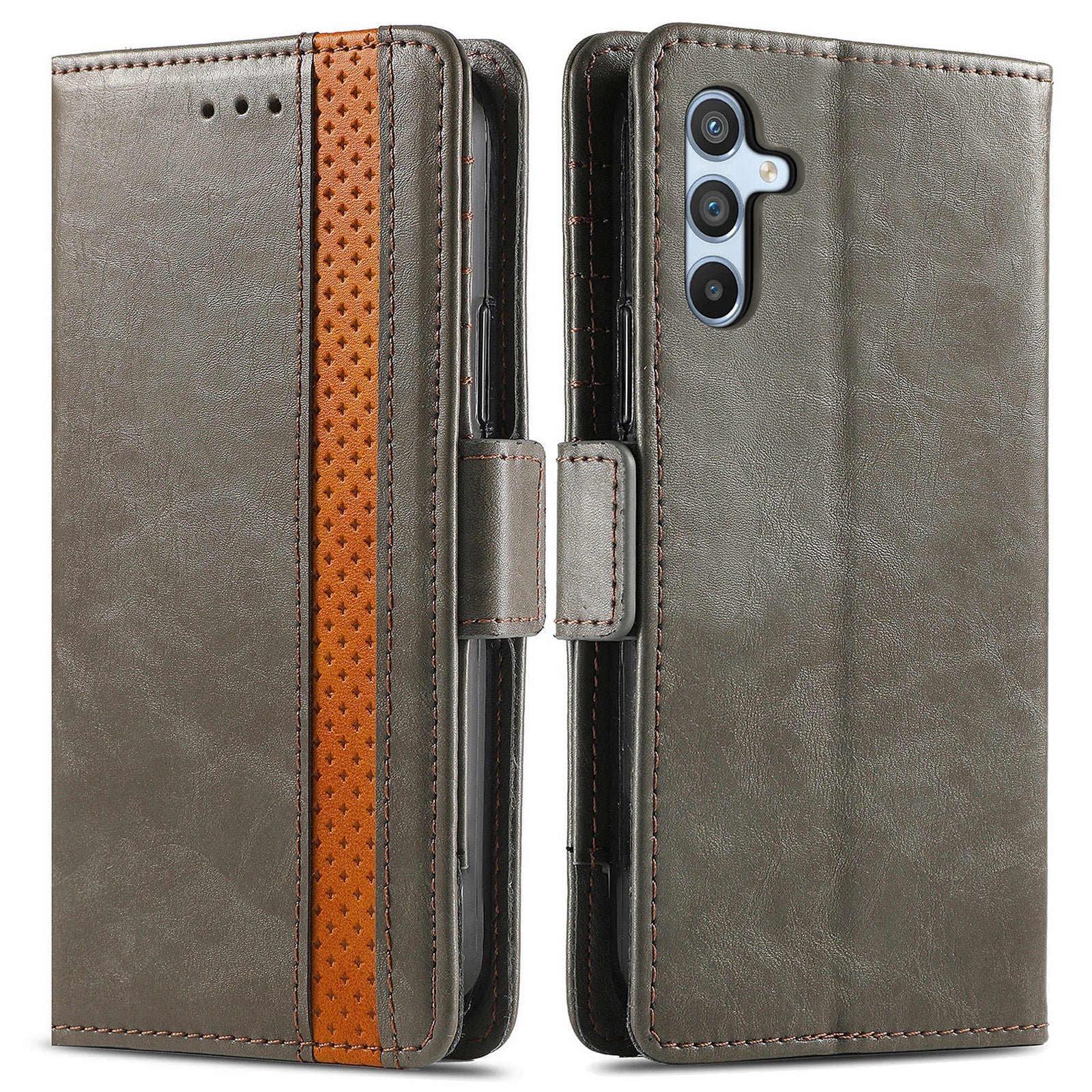 CASENEO 002 Series for Samsung Galaxy A14 5G A14 4G Phone Case PU Leather RFID Blocking Wallet Stand Business Splicing Cover CASENEO 002 Series for Samsung Galaxy A14 5G A14 4G Phone Case PU Leather RFID Blocking Wallet Stand Business Splicing Cover